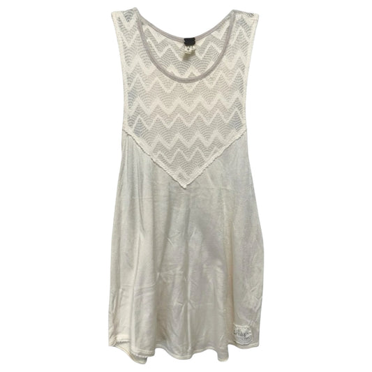 Bleachers Graphic Tank Top By We The Free In Ivory, Size: XS