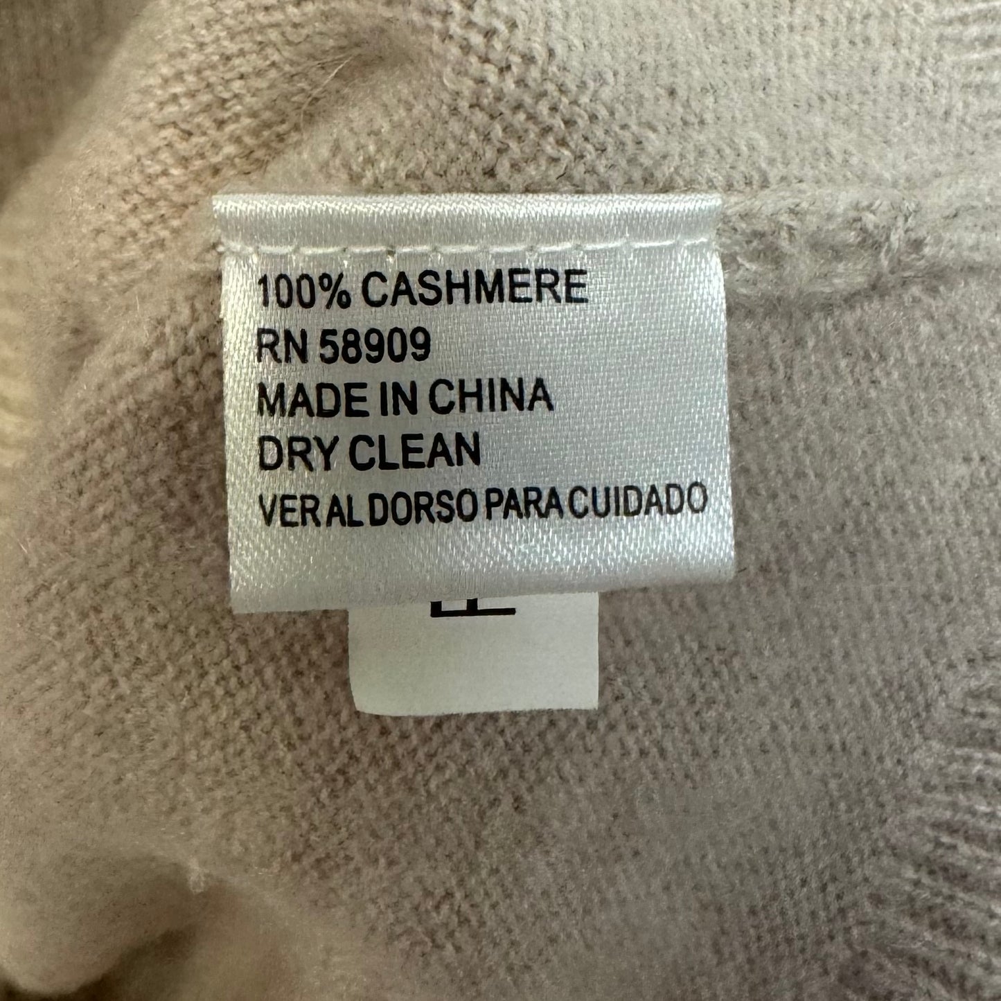 Sweater Cashmere By Alex Marie In Taupe, Size: S