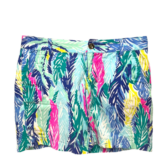 Jayne Shorts Designer By Lilly Pulitzer In Multi Light As A Feather, Size: 4