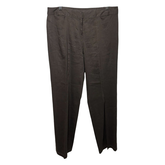 Linen Blend Pants Other By Eileen Fisher In Brown, Size: M