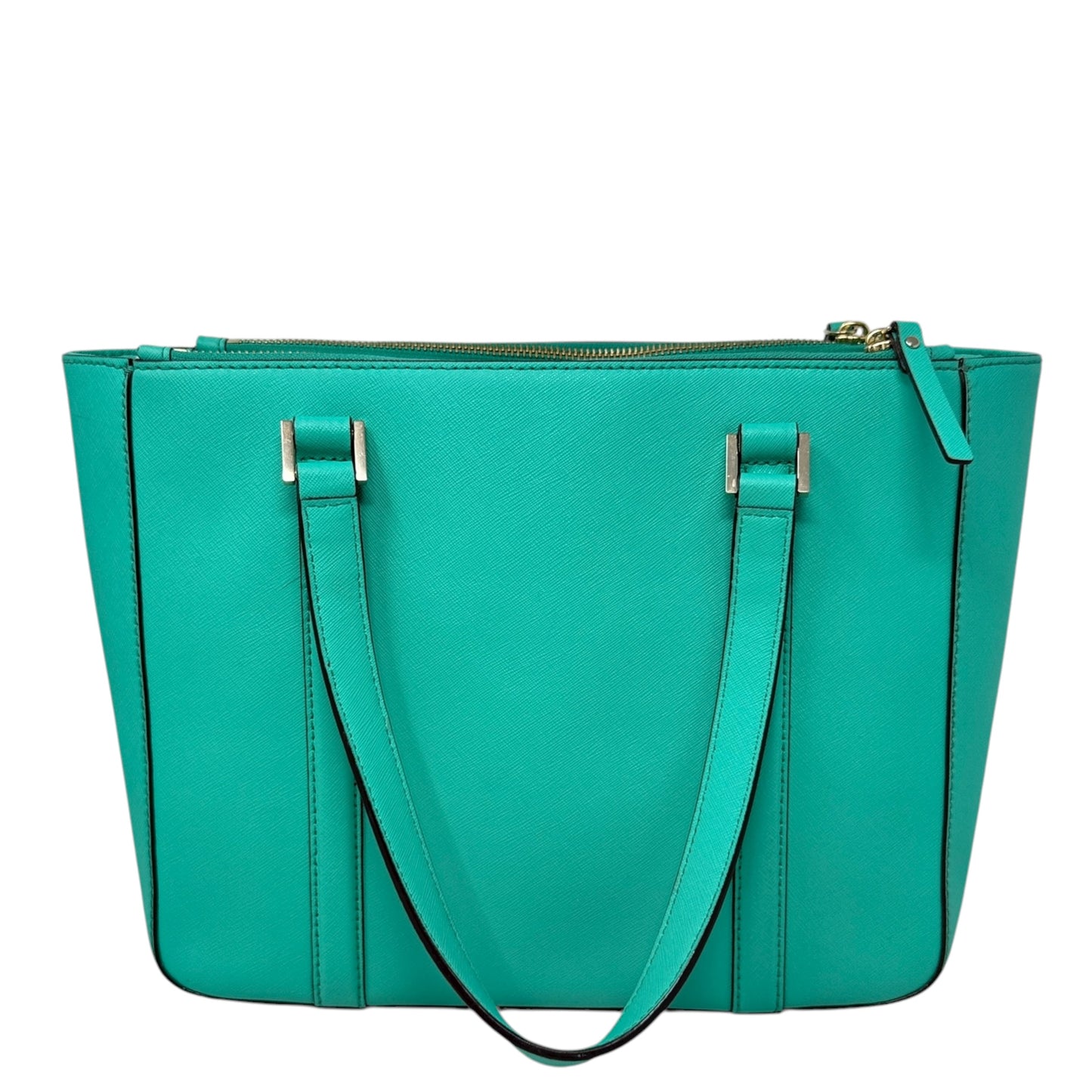 Newbury Lane Cadene Satchel Designer By Kate Spade In Neon Turquoise, Size: Medium