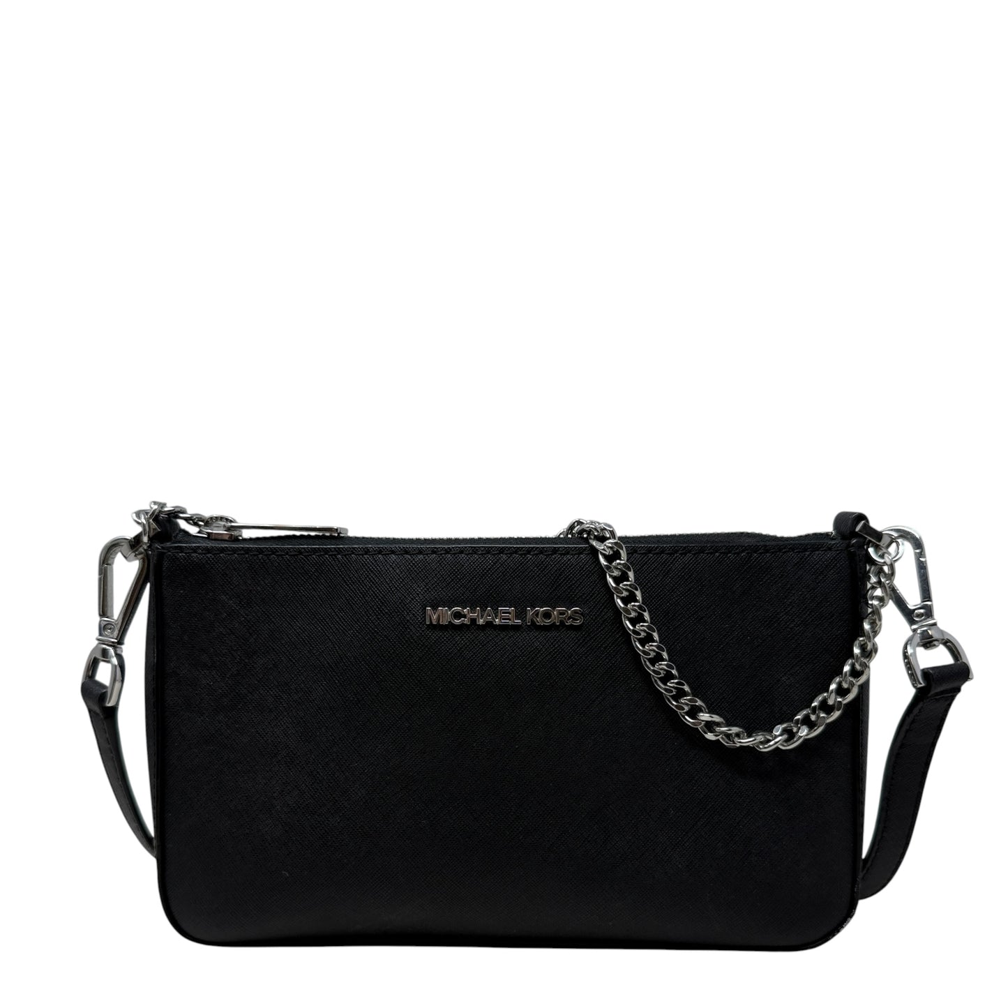 Jet Set Saffiano Leather Crossbody Bag By Michael By Michael Kors, Size: Small