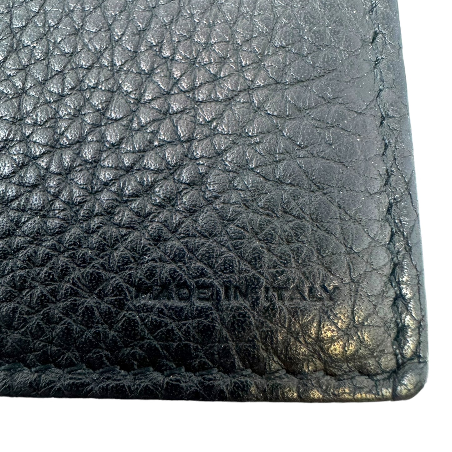 Selleria Cuoio Romano Leather Continental Wallet Luxury Designer By Fendi, In Gray Size: Large