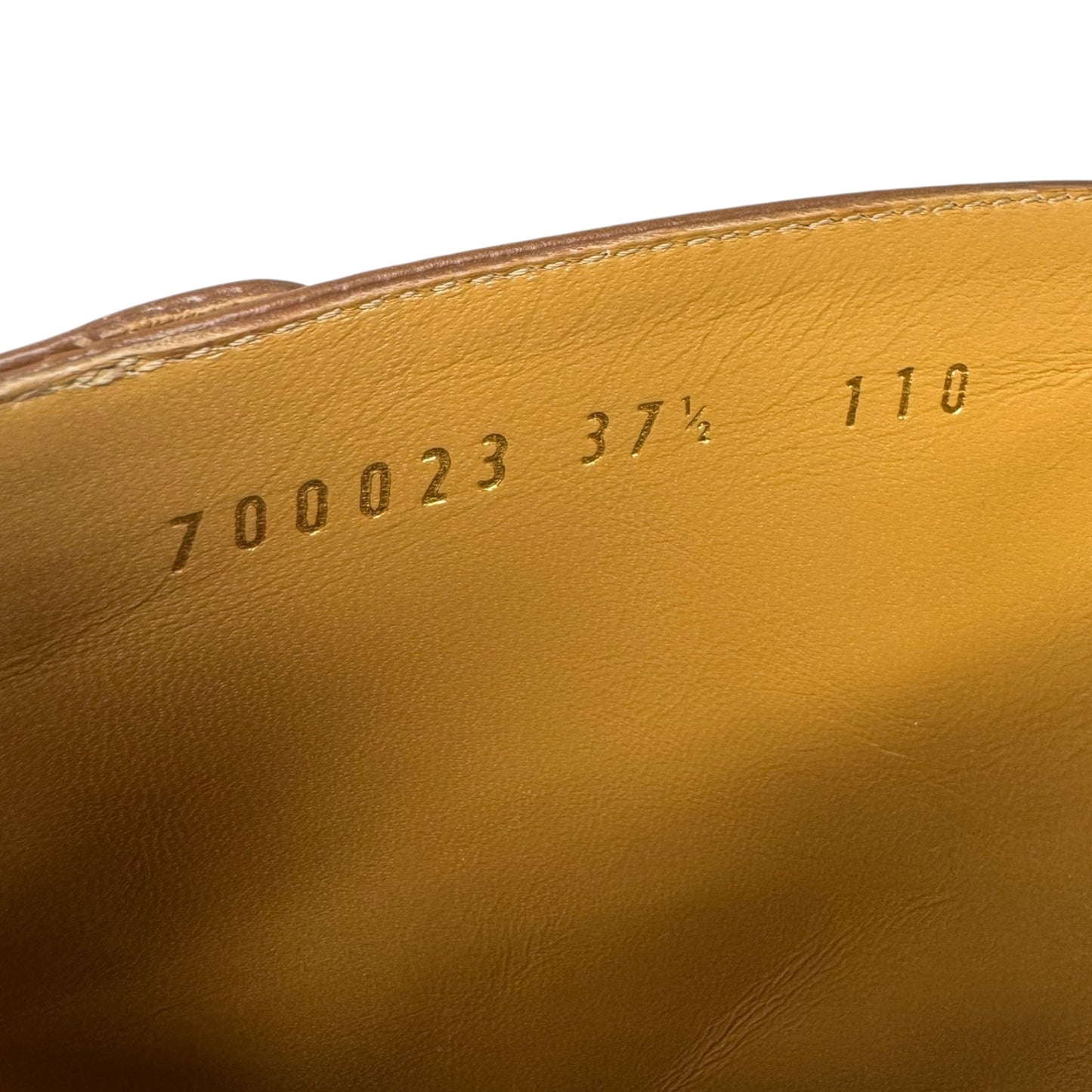 Ellis GG Supreme Canvas & Leather Cap Toe Ankle Boots Luxury Designer By Gucci In Camel Ebony, Size: 7.5