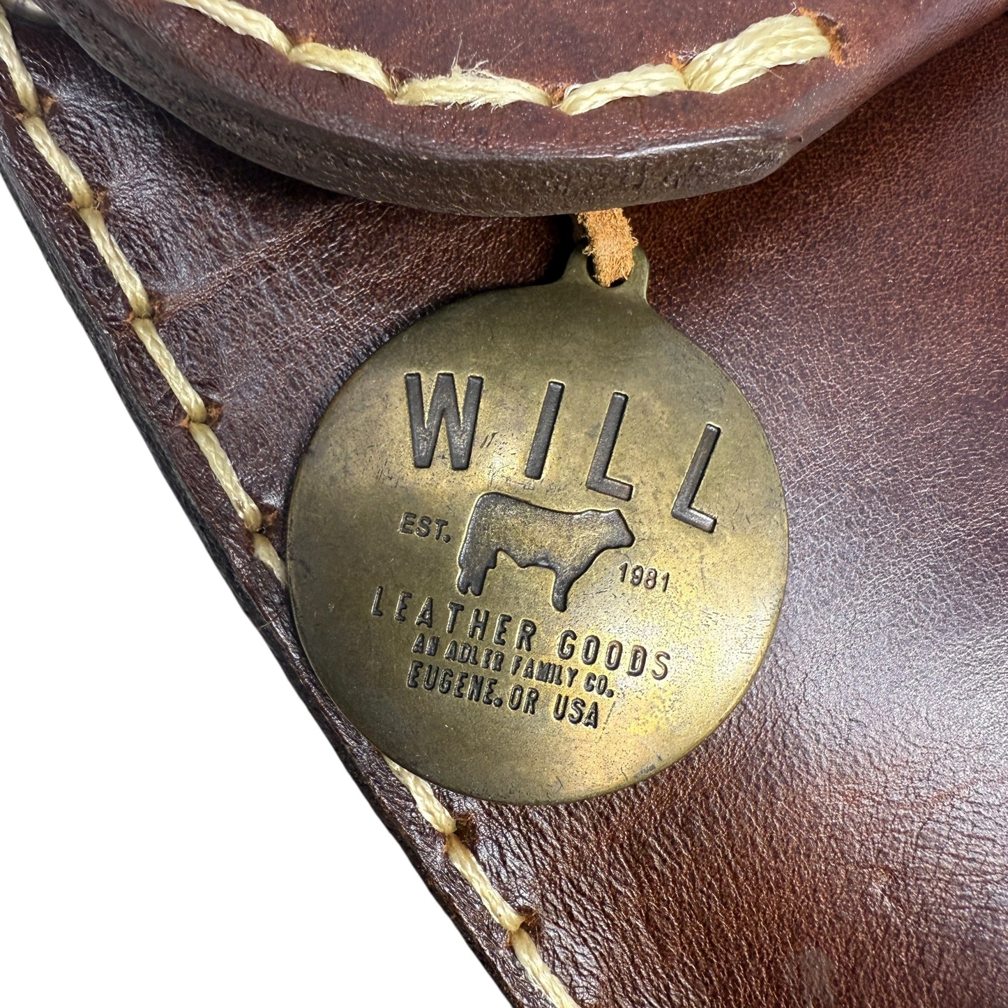 Eva Leather Clutch By Will Leather Goods, Size: Medium