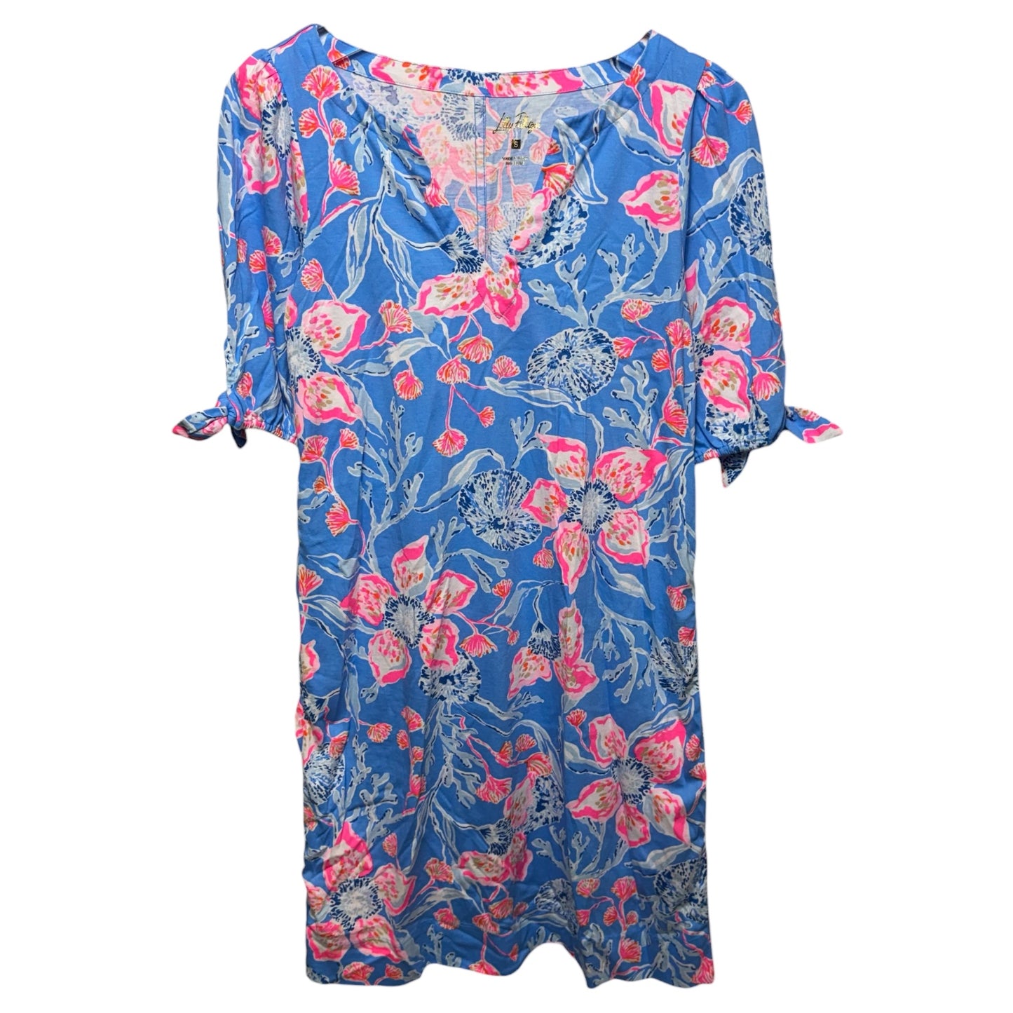 Dress Designer By Lilly Pulitzer In Floral Print, Size: S