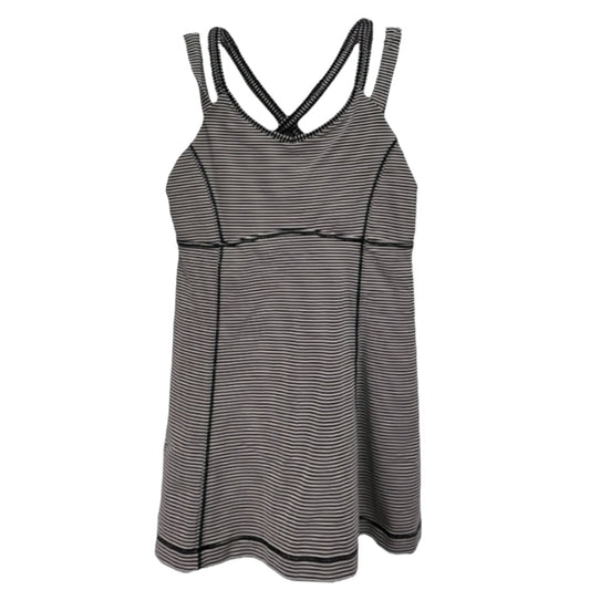 Happy Strappy Tank By Lululemon In Mini Pop Stripe Black Mink Berry Size: 6