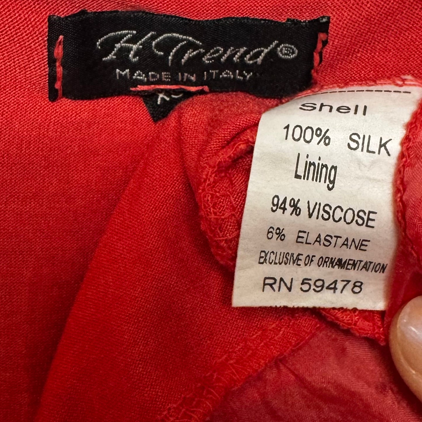 Silk Dress Casual Short By H Trend In Pink, Size: Xs