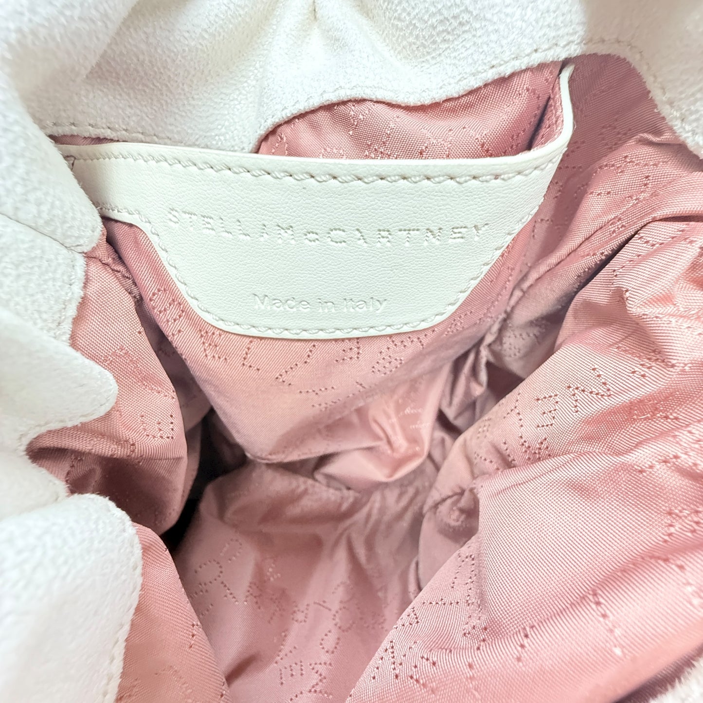 Falabella Candy Mini Shaggy Deer Vegan Leather Tote Luxury Designer By Stella Mccartney, Size: Medium