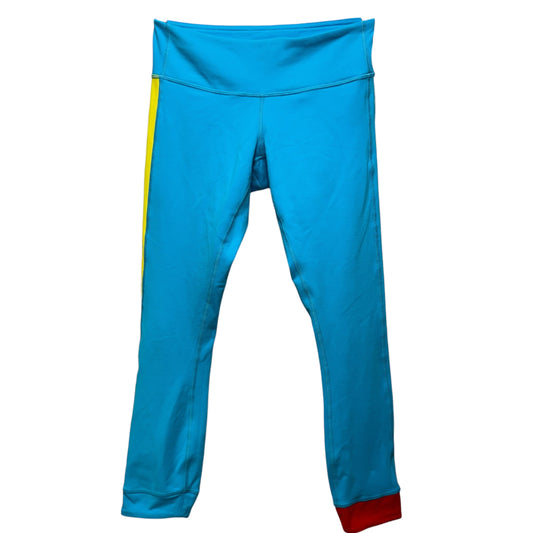 Athletic Leggings By Lululemon In Multi-colored, Size: 4