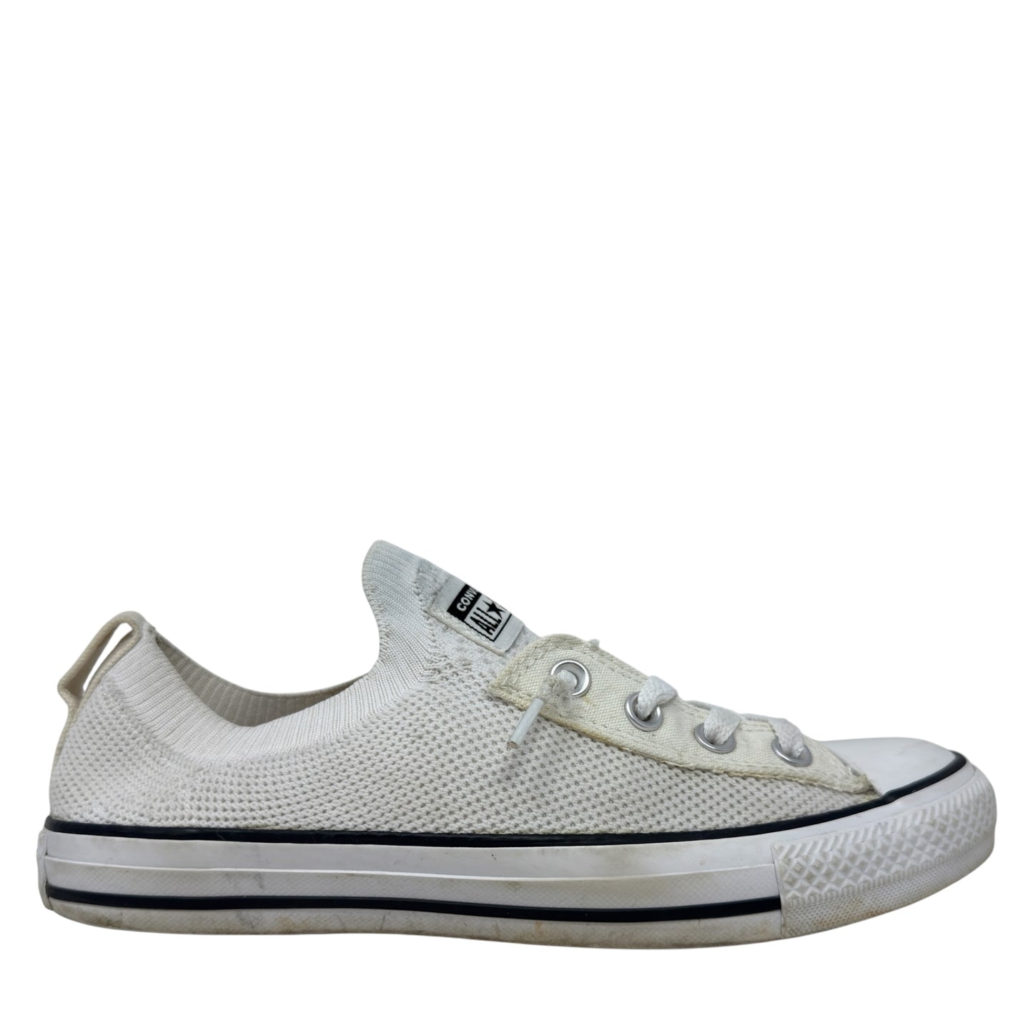 Chuck Taylor All Star Shoreline Knit Slip-On Sneakers By Converse In White, Size: 8