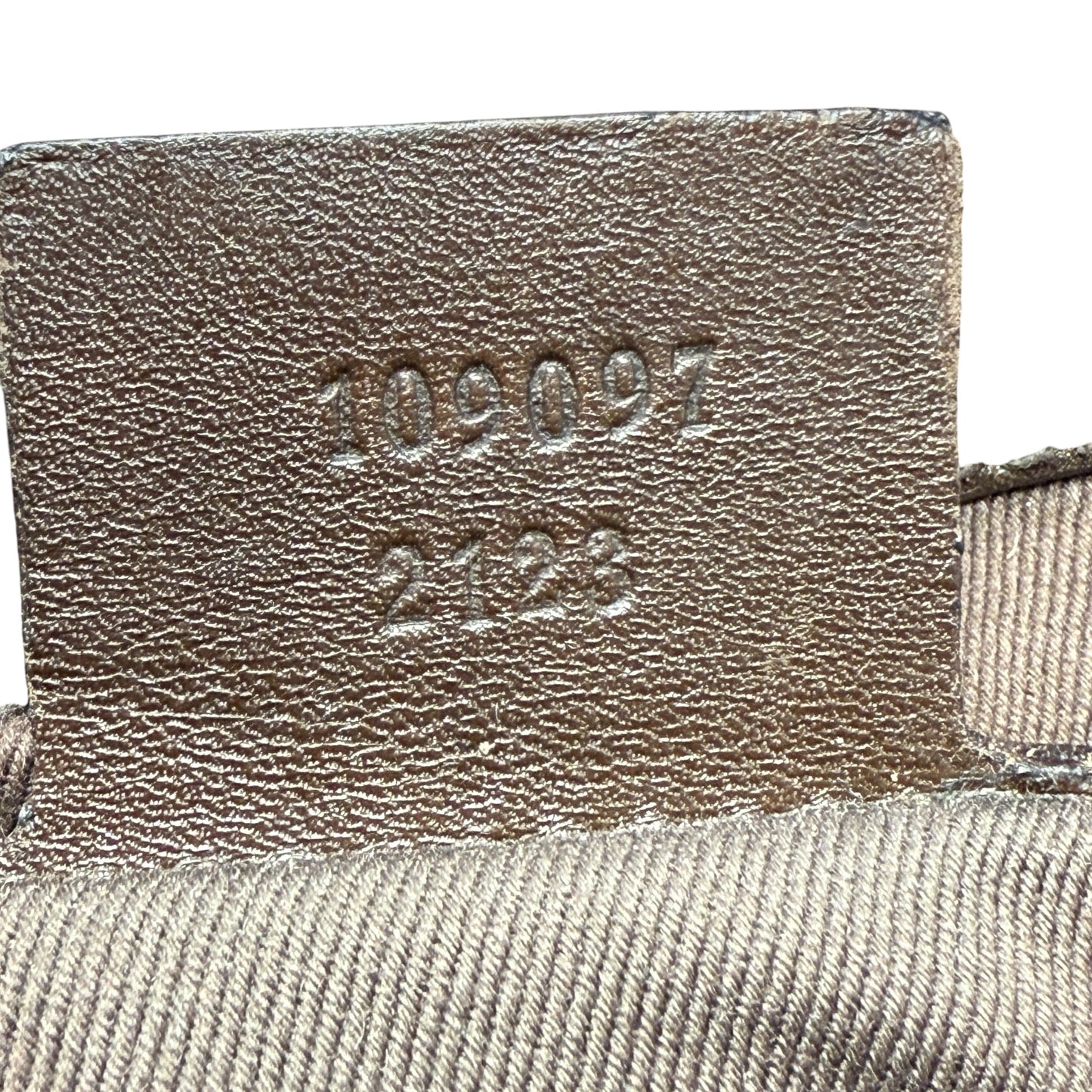 Vintage GG Monogram Canvas Braided Messenger Shoulder Bag  Luxury Designer By Gucci, Size: Medium