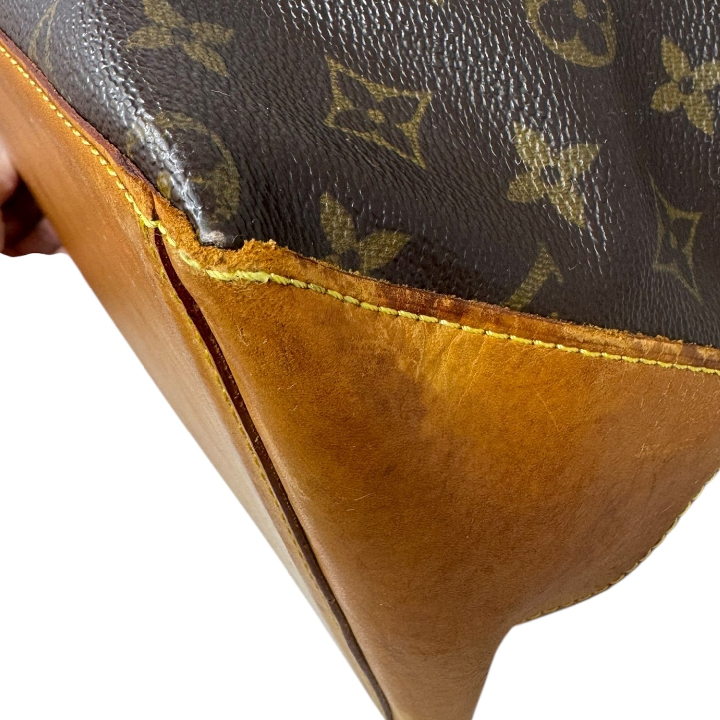 2002 Monogram Canvas Cabas Mezzo Tote Luxury Designer By Louis Vuitton, Size: Large