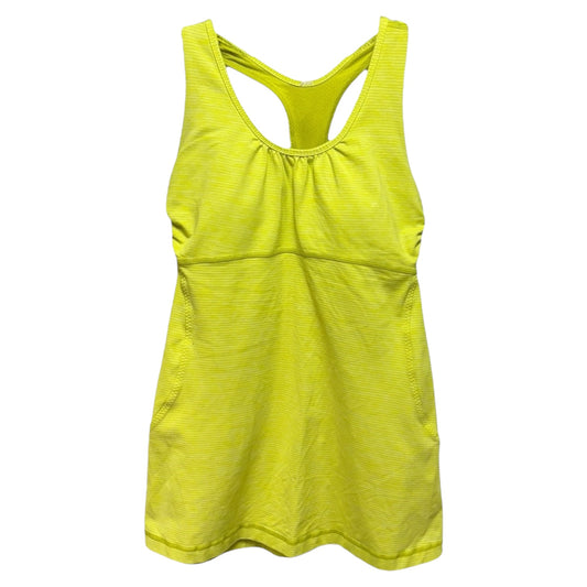 Turbo Tank By Lululemon In Tonka Stripe Split Pea / Heathered Split Pea / Split Pea, Size: 8