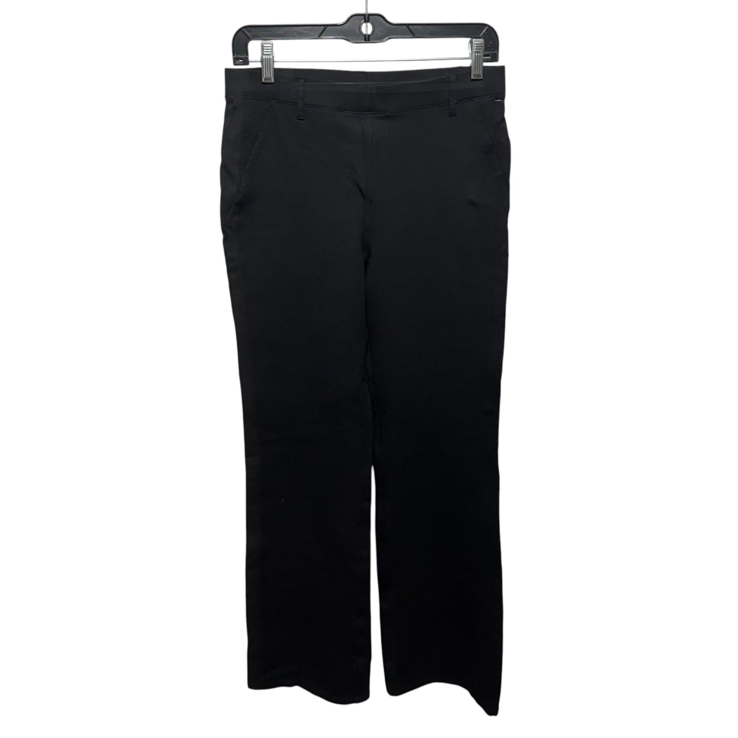 Ultra Stretch Ponte Bootcut Pants By Quince In Black, Size: M PETITE