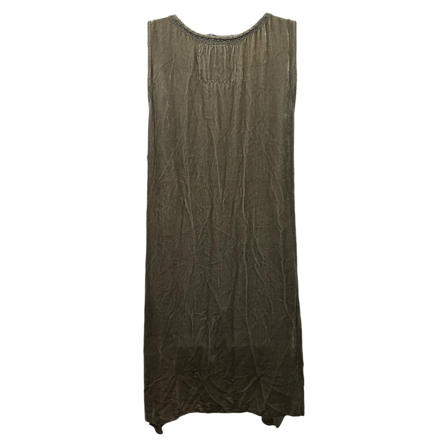 Velvet Tunic Dress Casual Short By Johnny Was In Green, Size: S