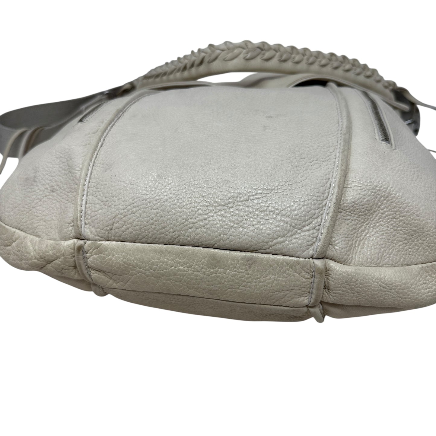 Vintage Leather Hobo Crossbody By Christopher Kon, Size: Large