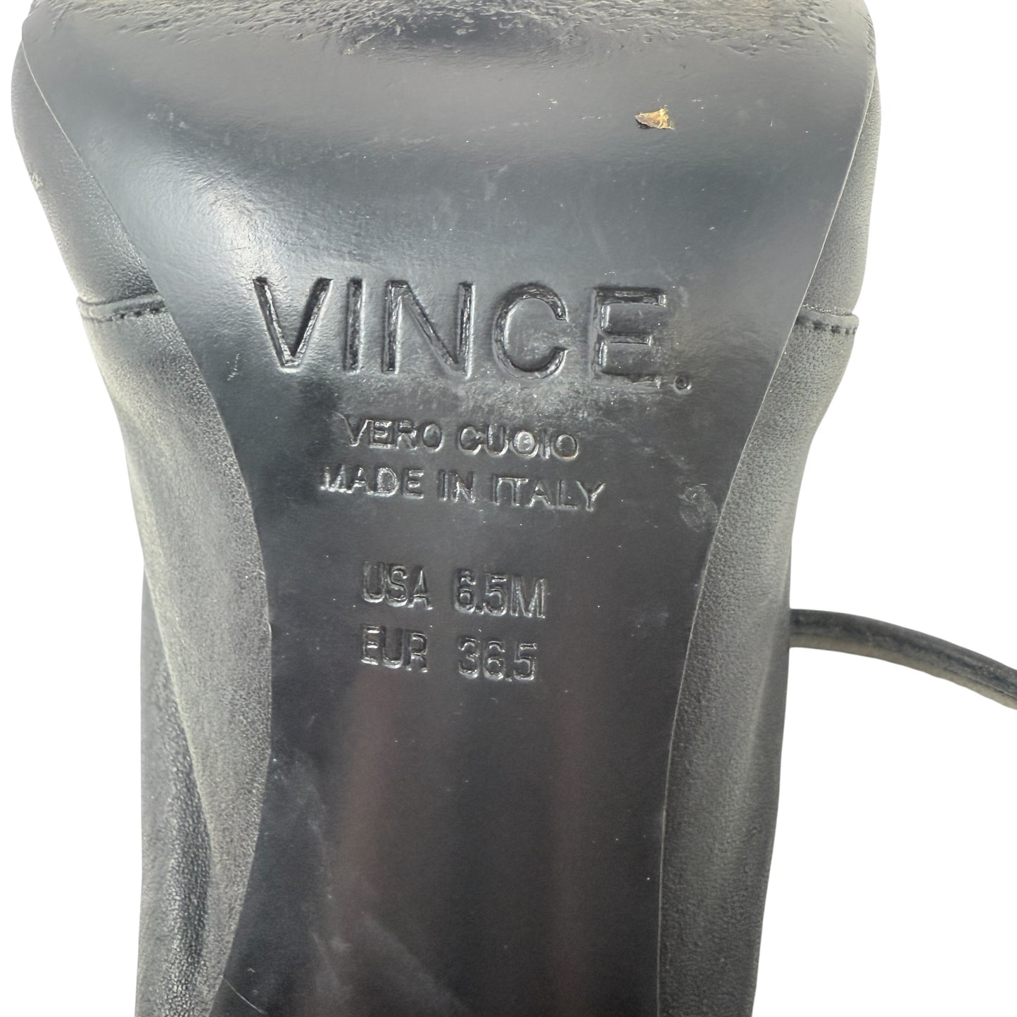 Grace Stiletto Mule Sandals 
 By Vince In Black, Size: 6.5