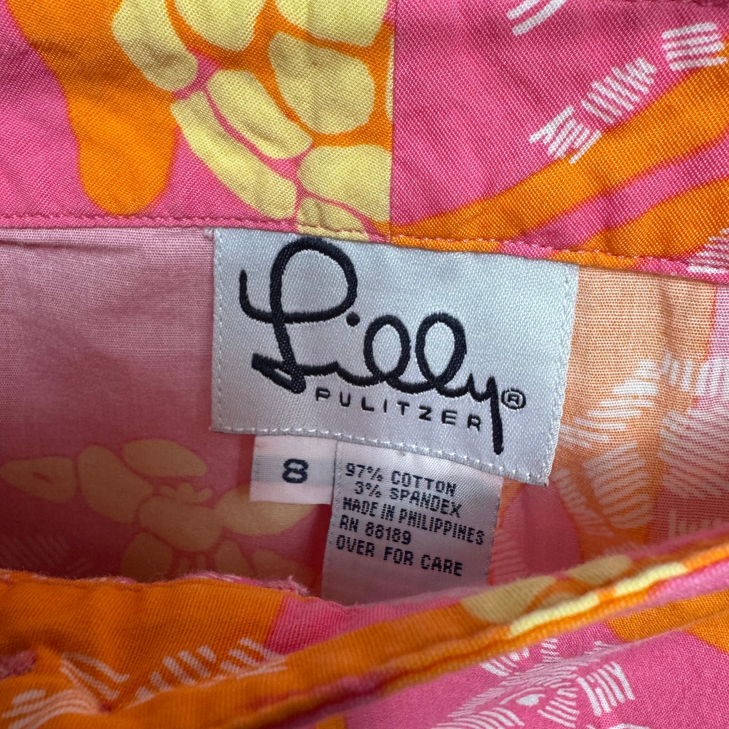 Vintage Capri Pants Designer By Lilly Pulitzer In Animal Print, Size: 8