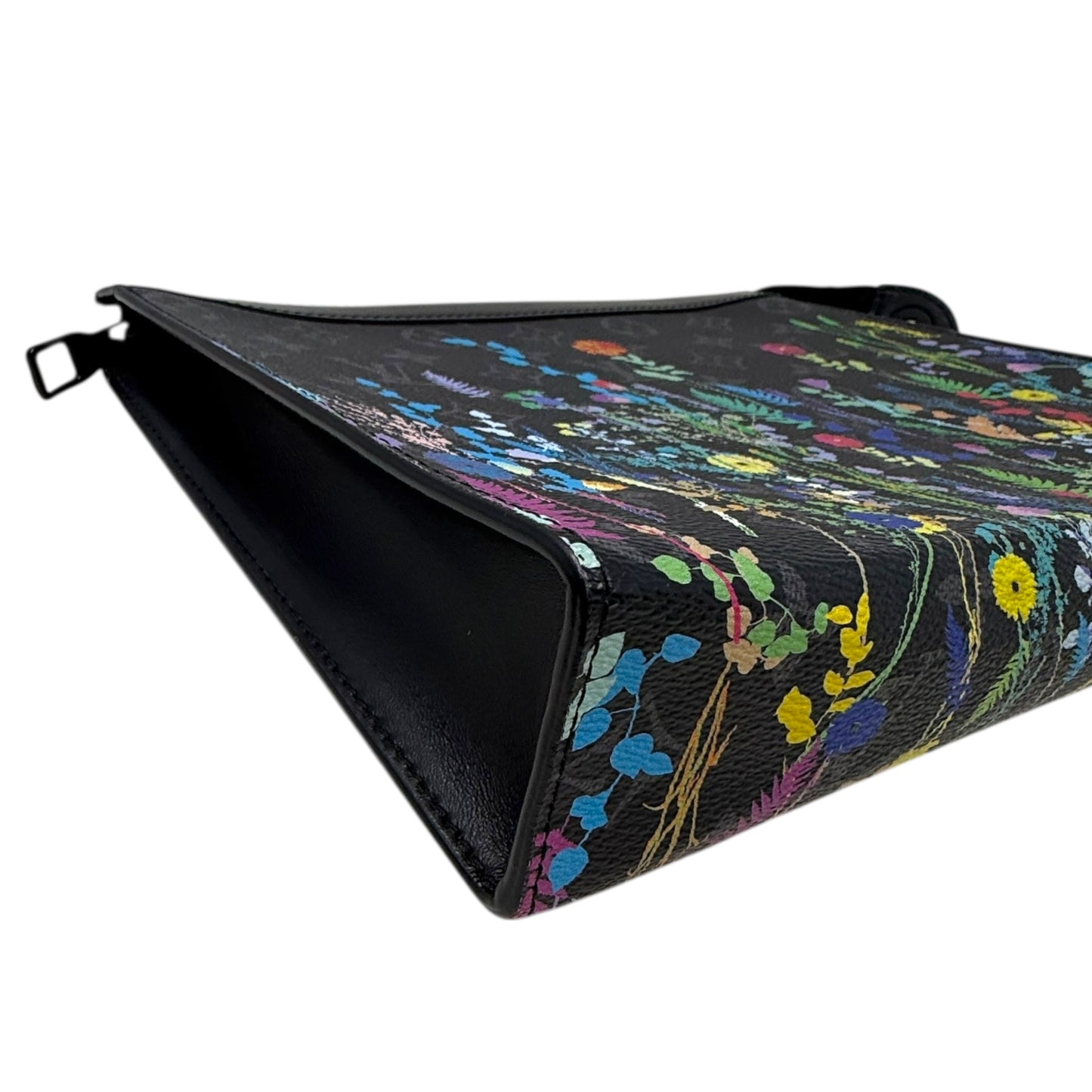 Limited Edition SS 220 Virgil Abloh Collection Monogram Eclipse Folia Pochette Voyage MM Luxury Designer By Louis Vuitton, Size: Medium
