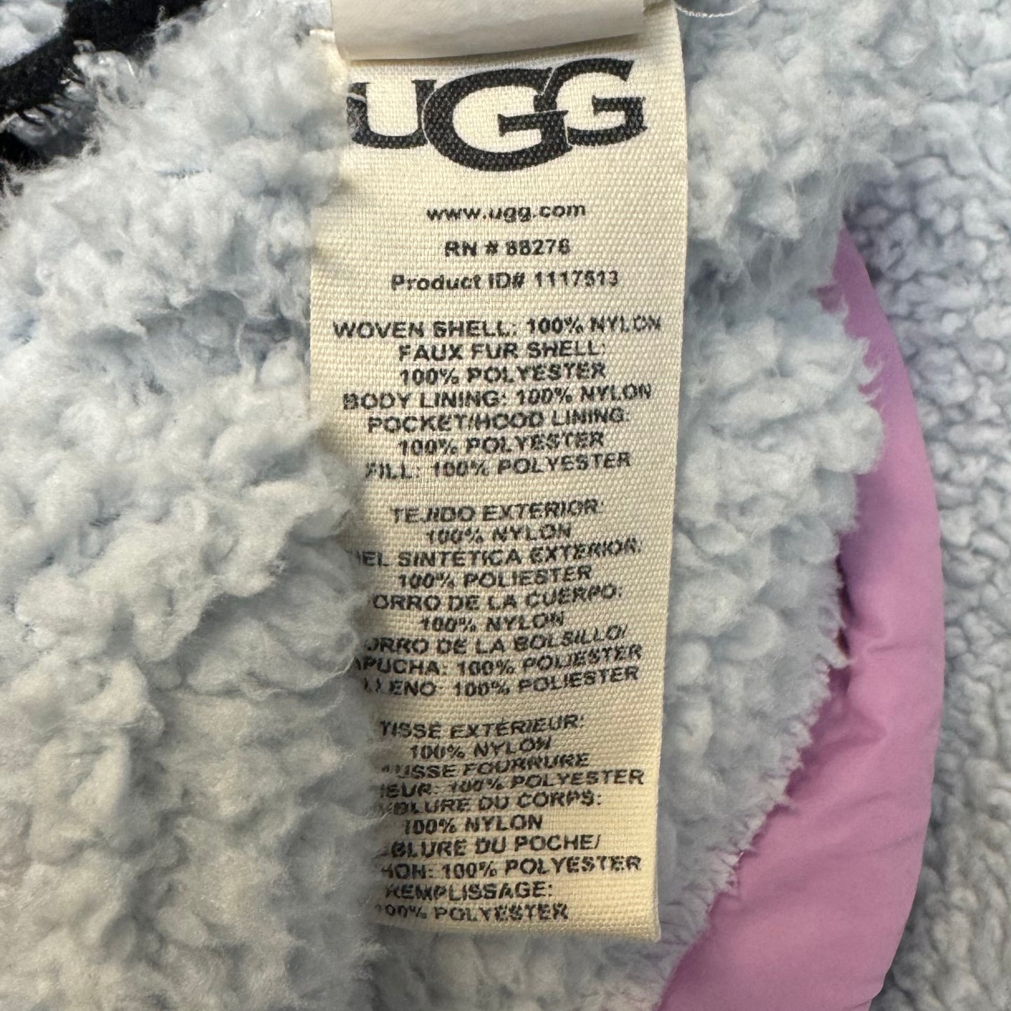 Iggy Sherpa Half Zip Pullover By Ugg In Grey, Size: S