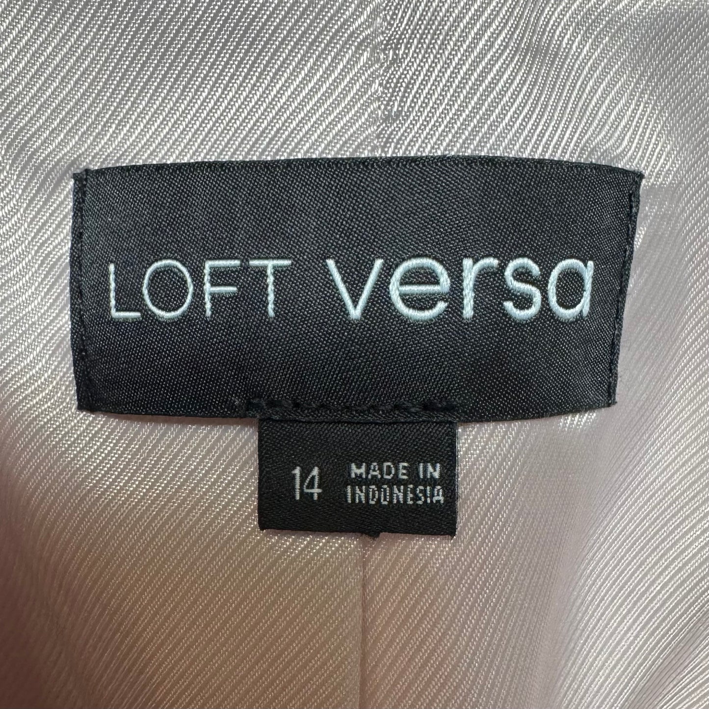 Blazer By Loft In Pink, Size: 14
