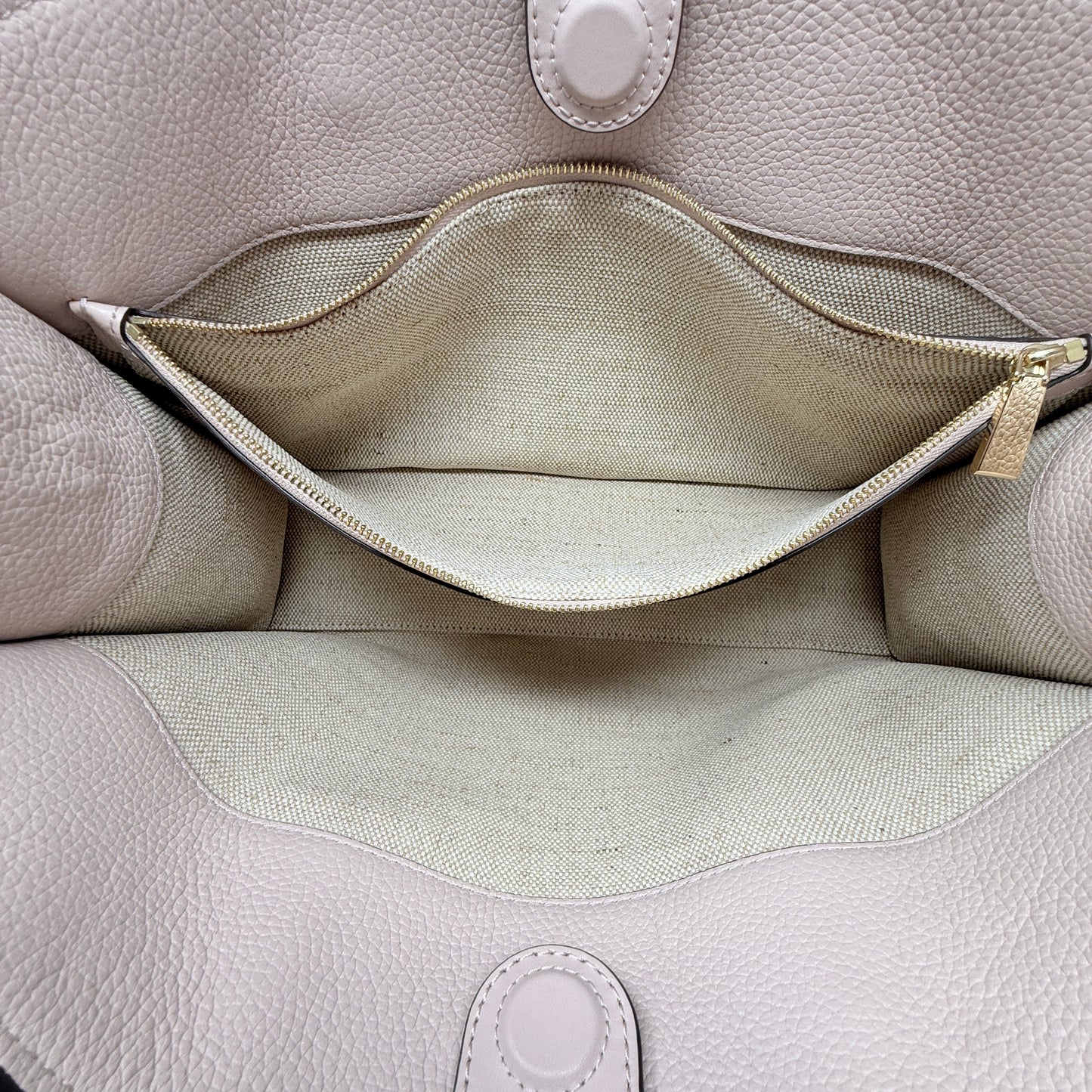 Scarlett Medium East/West Leather Satchel By Michael By Michael Kors, Size: Medium