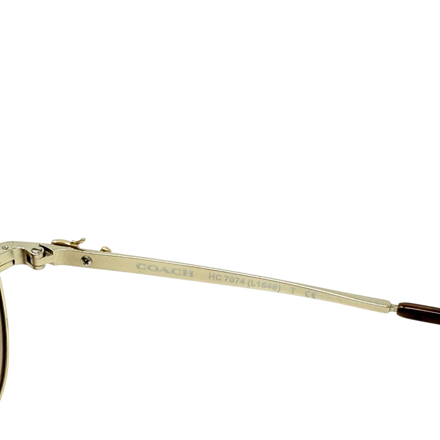 Horse And Carriage Metal Pilot Sunglasses Designer By Coach