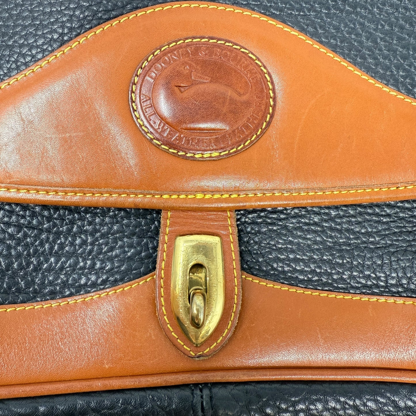 Vintage Carrier Crossbody Designer By Dooney And Bourke, Size: Medium