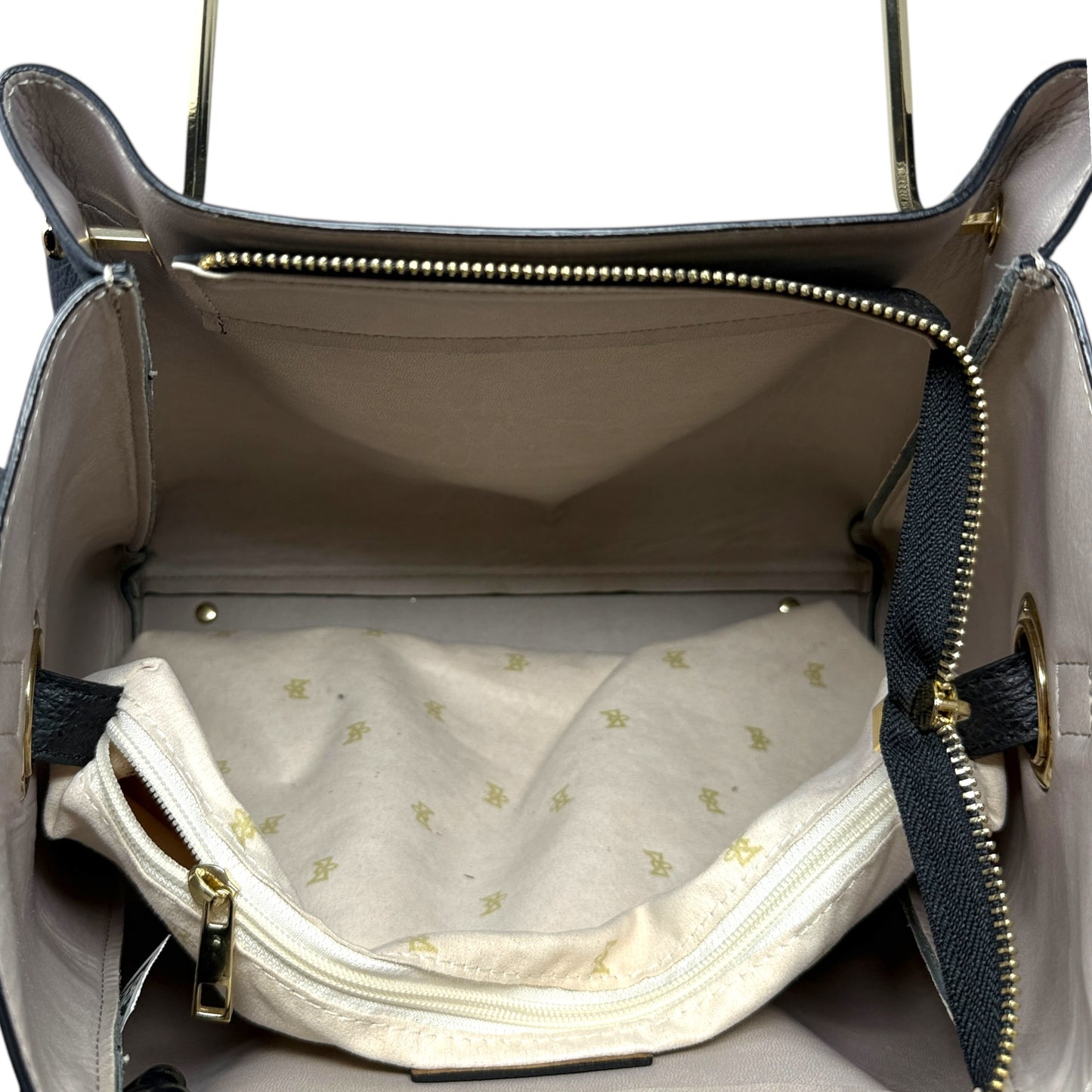 Italian Leather Top Handle Tote By Cuoieria Fiorentina, Size: Large