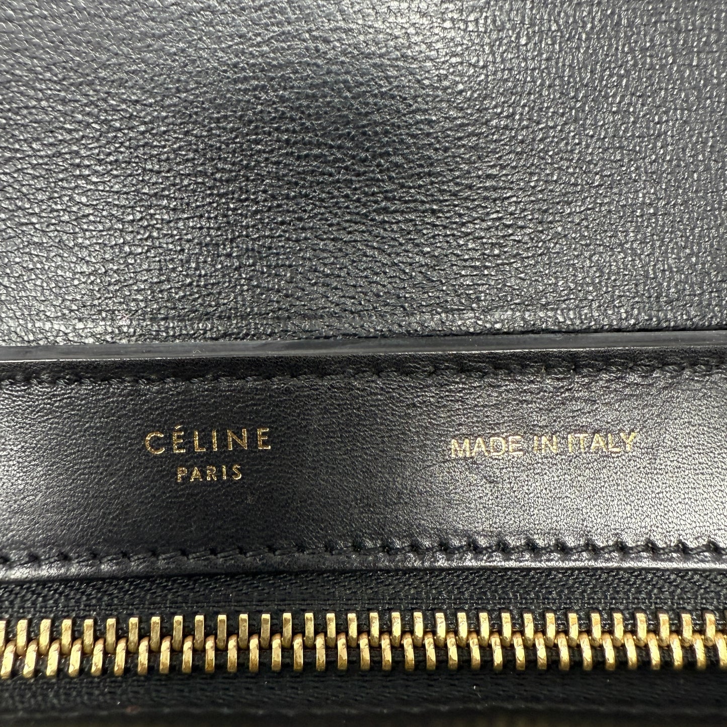 Python & Brown Suede Trapeze Bag Luxury Designer Label By Celine, Size: Large