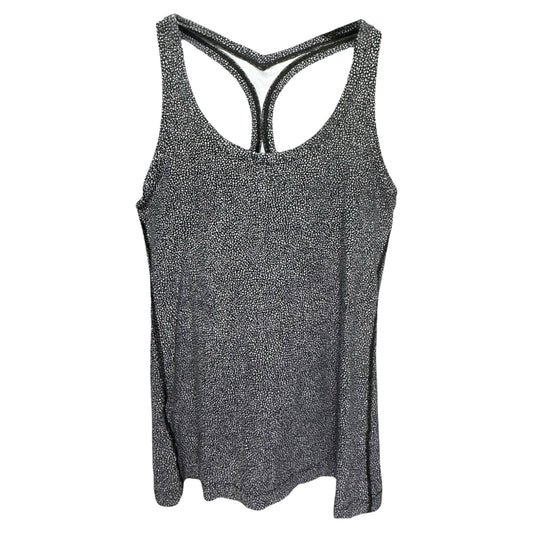 Cool Racerback II By Lululemon In Free Spirit Ice Grey Black, Size: M