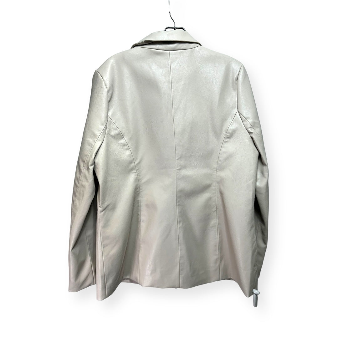 Foggy Faux Leather Blazer By Le Lis  Size: L