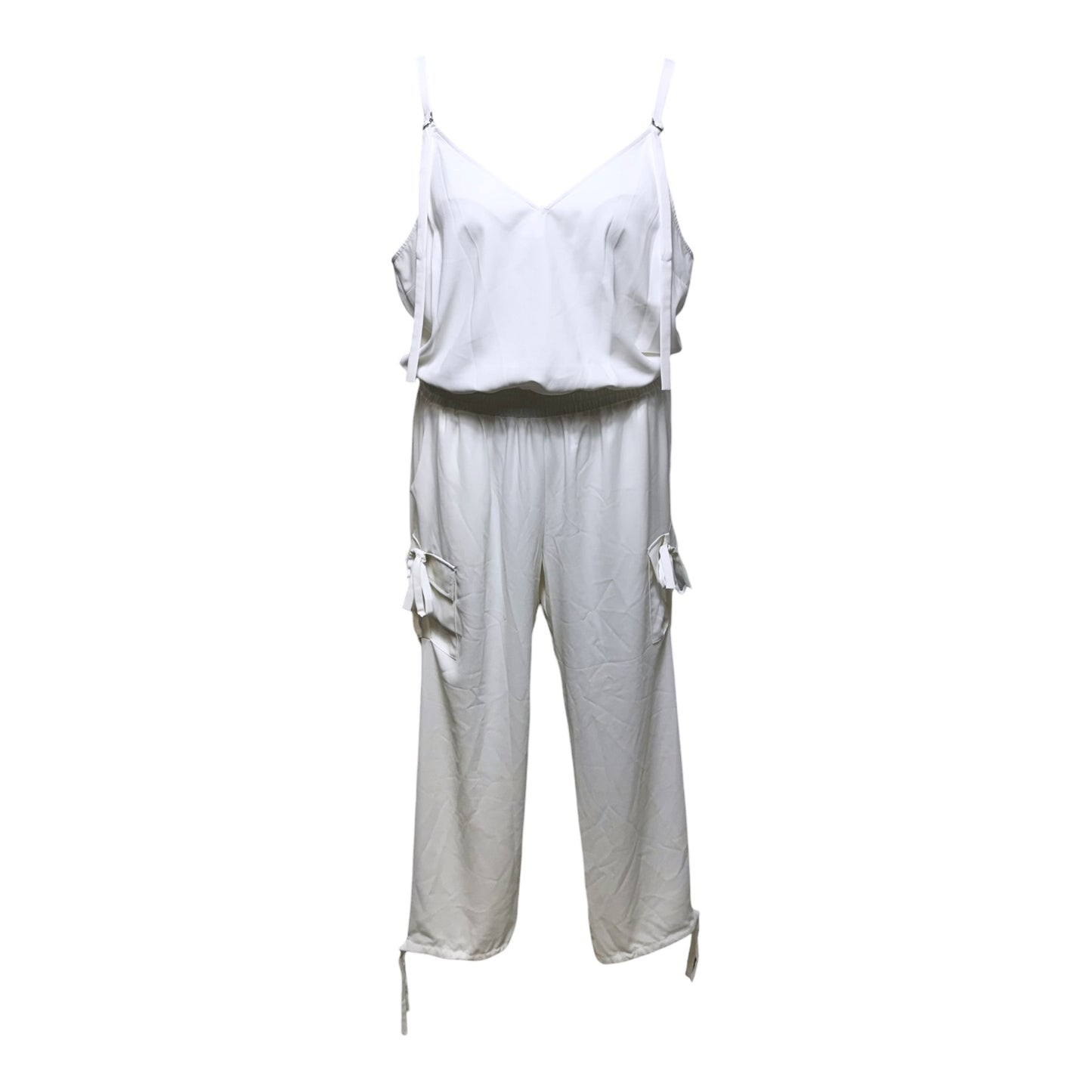 Josietta Jumpsuit By Amanda Uprichard In White, Size: L