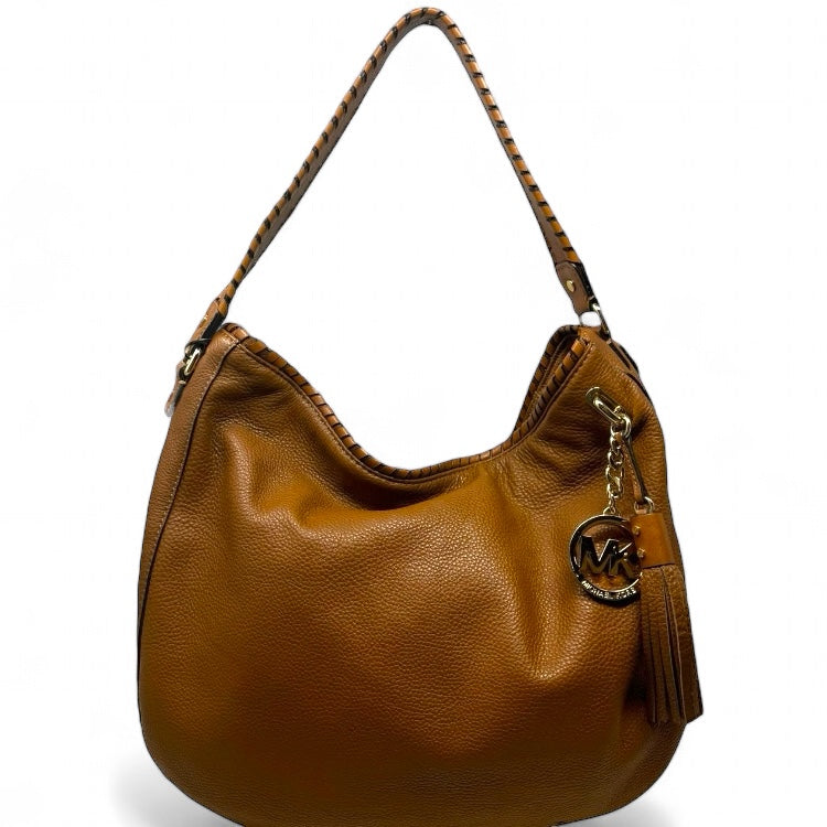 Lauryn Whipstitch Hobo Bag Designer Michael Kors, Size Medium