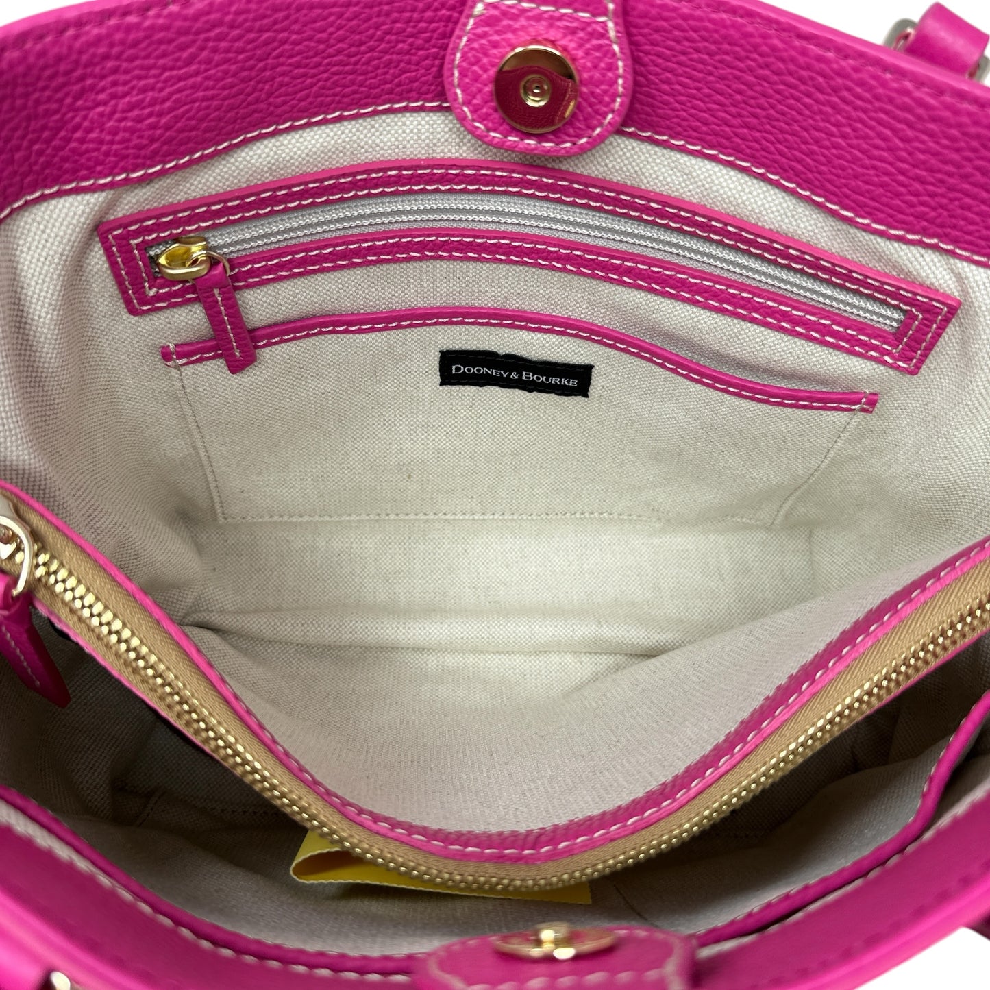Lucca Collection Italian Leather Jessie Tote Designer By Dooney And Bourke, Size: Medium