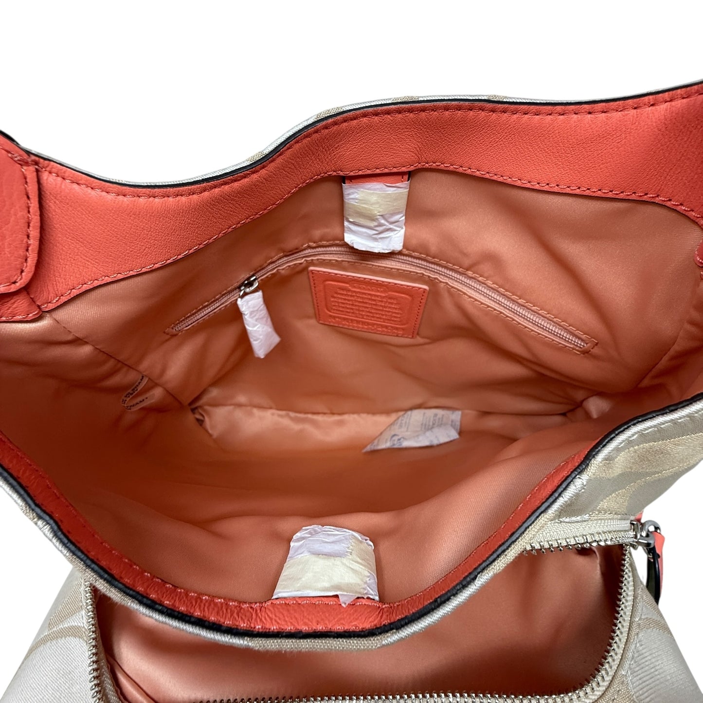 Campbell Signature Hobo Designer By Coach, Size: Medium