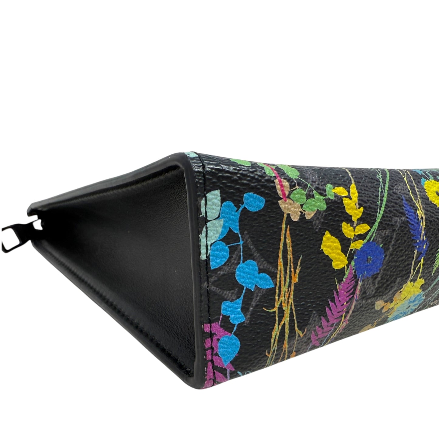 Limited Edition SS 220 Virgil Abloh Collection Monogram Eclipse Folia Pochette Voyage MM Luxury Designer By Louis Vuitton, Size: Medium