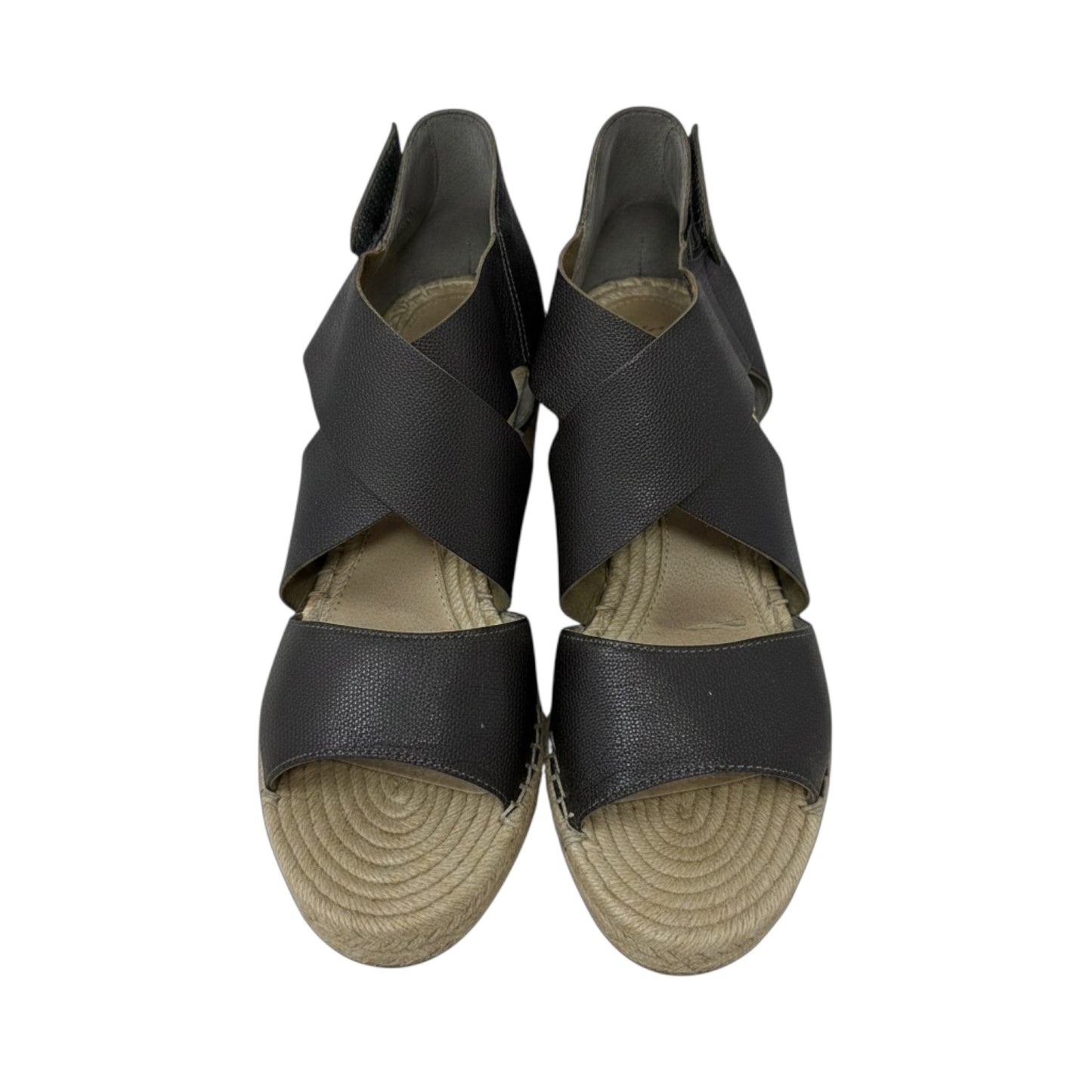 Willow Wedge Espadrille Sandals By Eileen Fisher In Brown, Size: 8.5