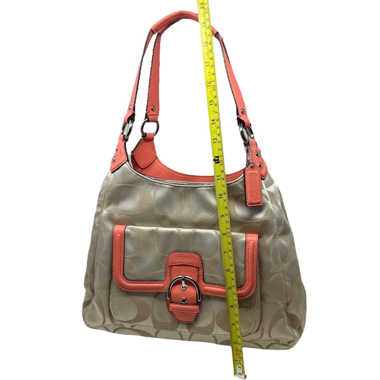 Campbell Signature Hobo Designer By Coach, Size: Medium