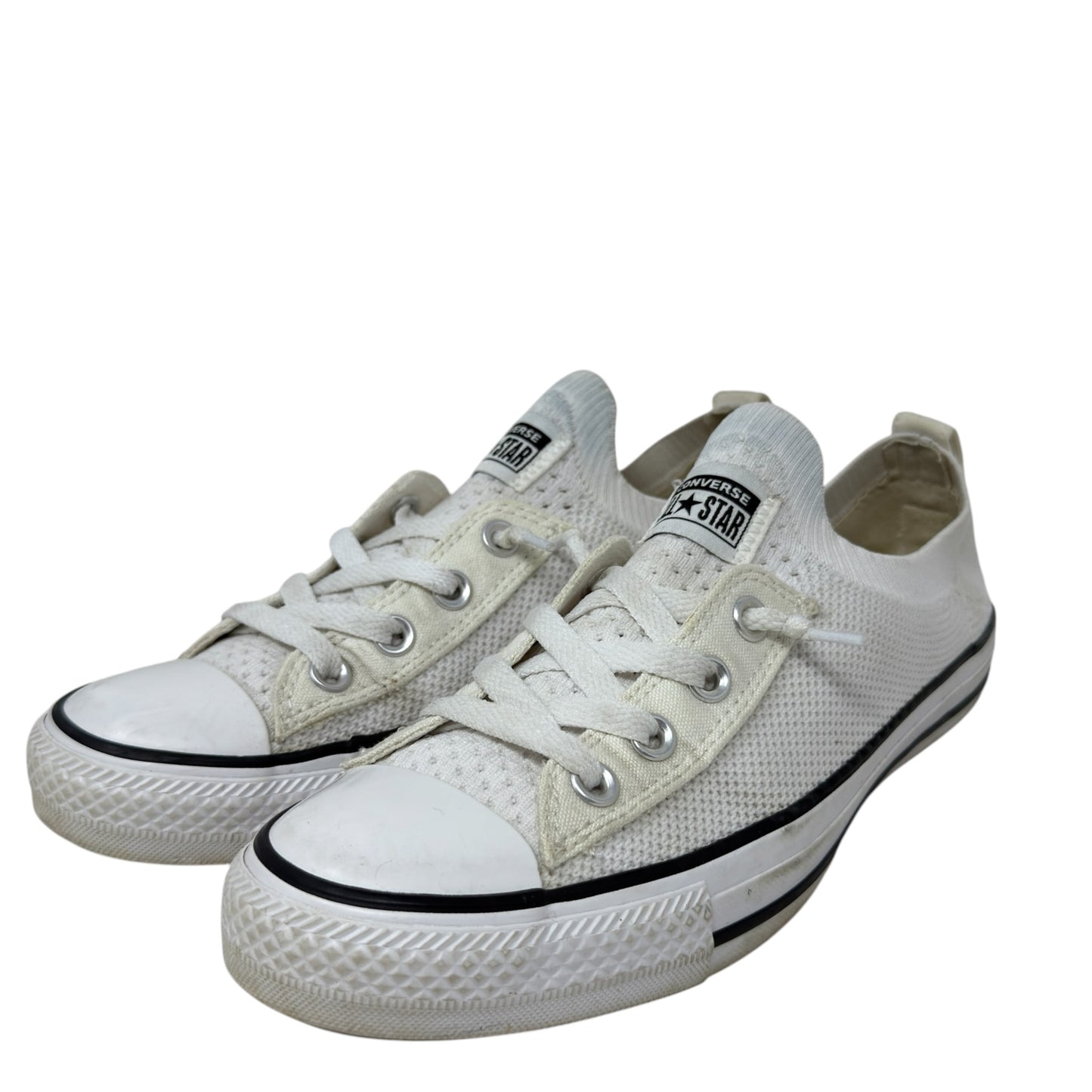 Chuck Taylor All Star Shoreline Knit Slip-On Sneakers By Converse In White, Size: 8