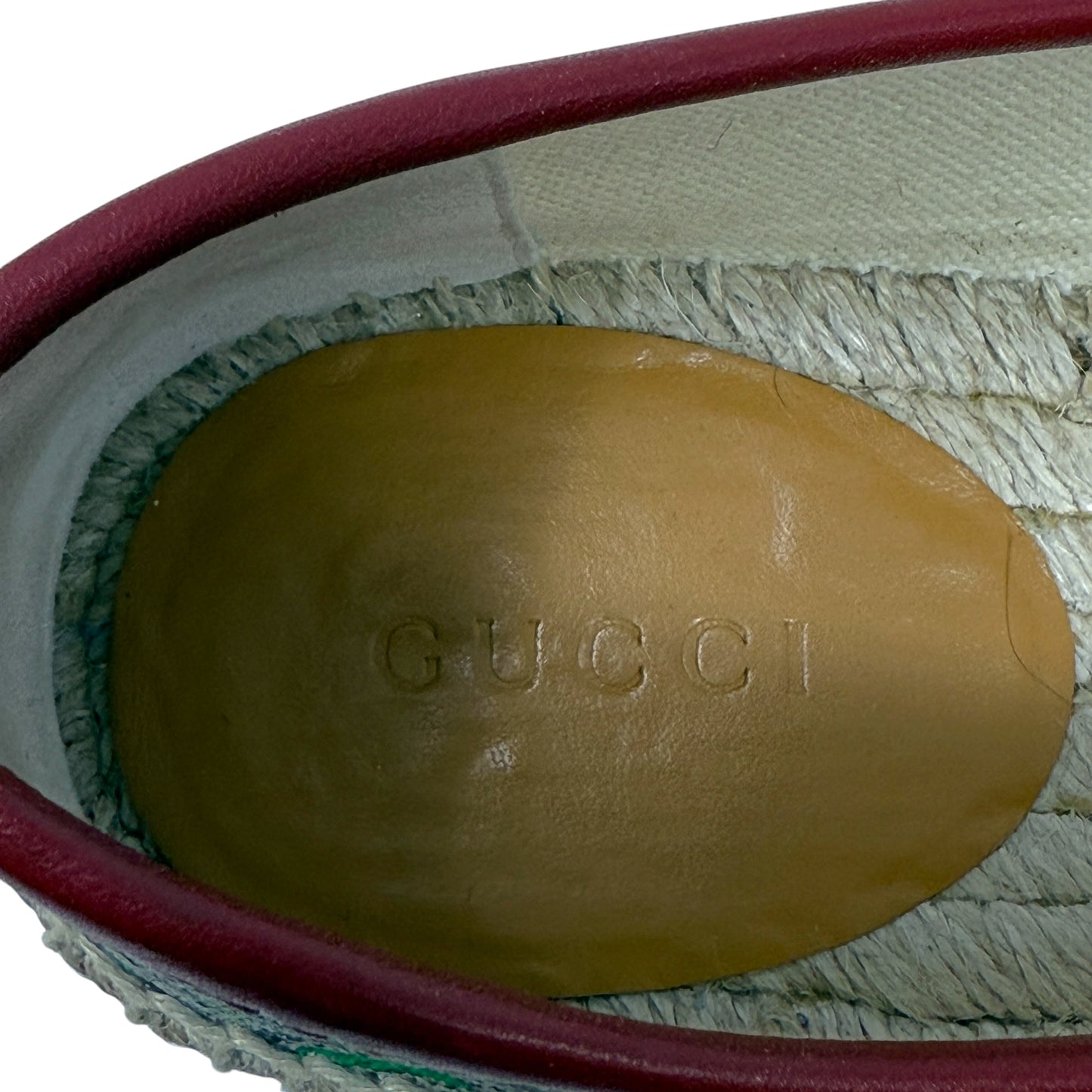 GG Supreme Monogram Flora Espadrilles In Coated Canvas Luxury Designer By Gucci In Floral Print, Size: 6 (36)