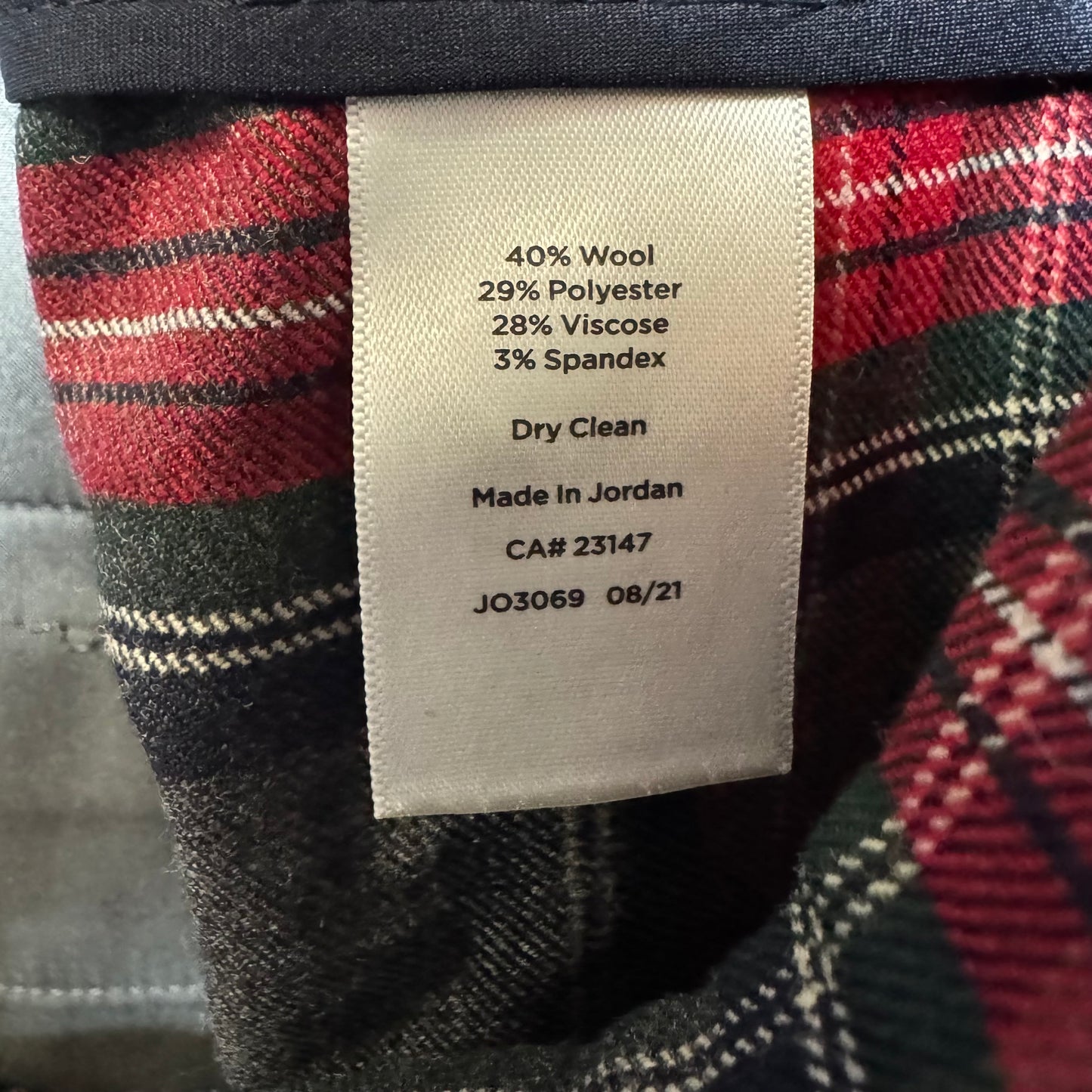 Pants Other By Talbots In Plaid Pattern, Size: 16