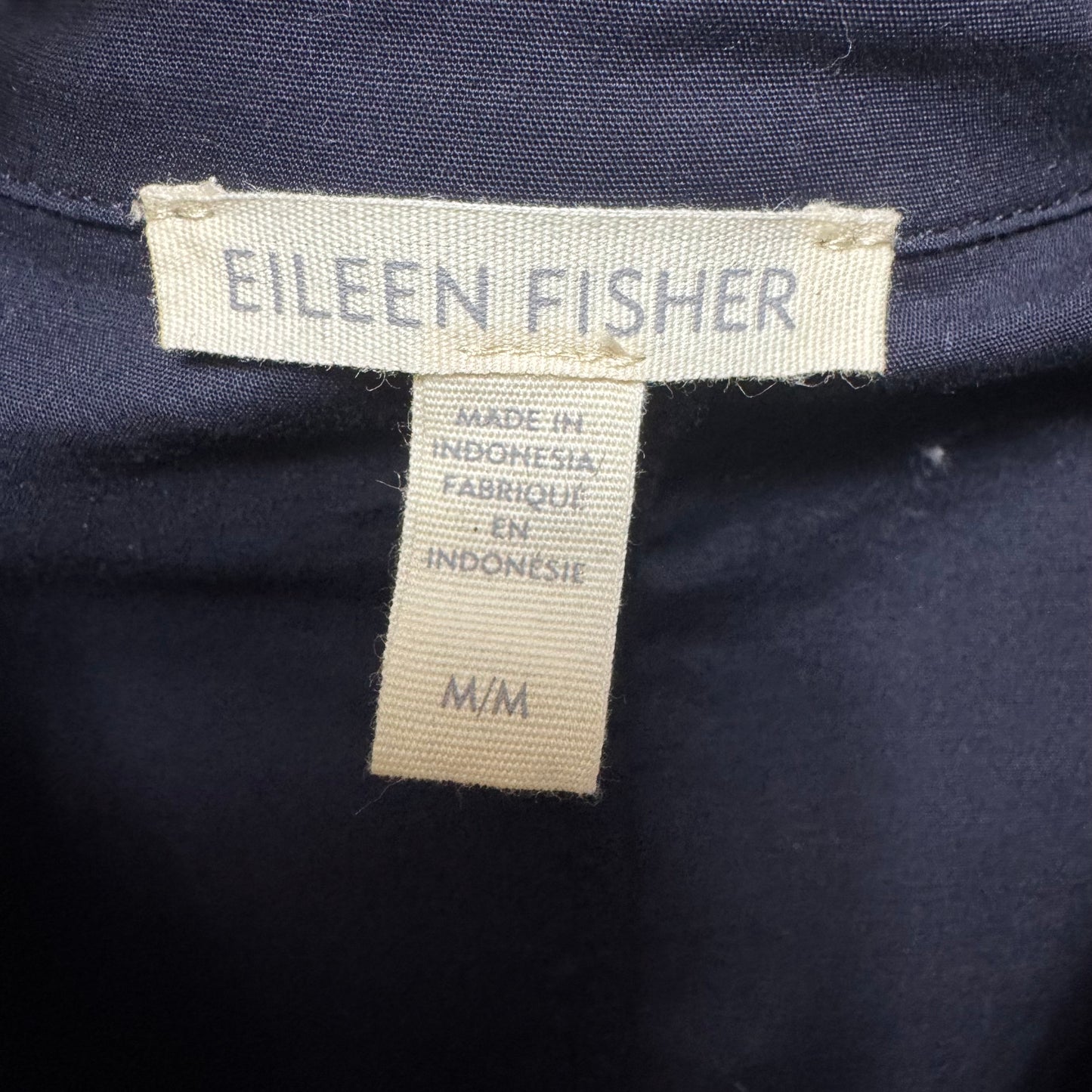 Blazer By Eileen Fisher In Navy, Size: M