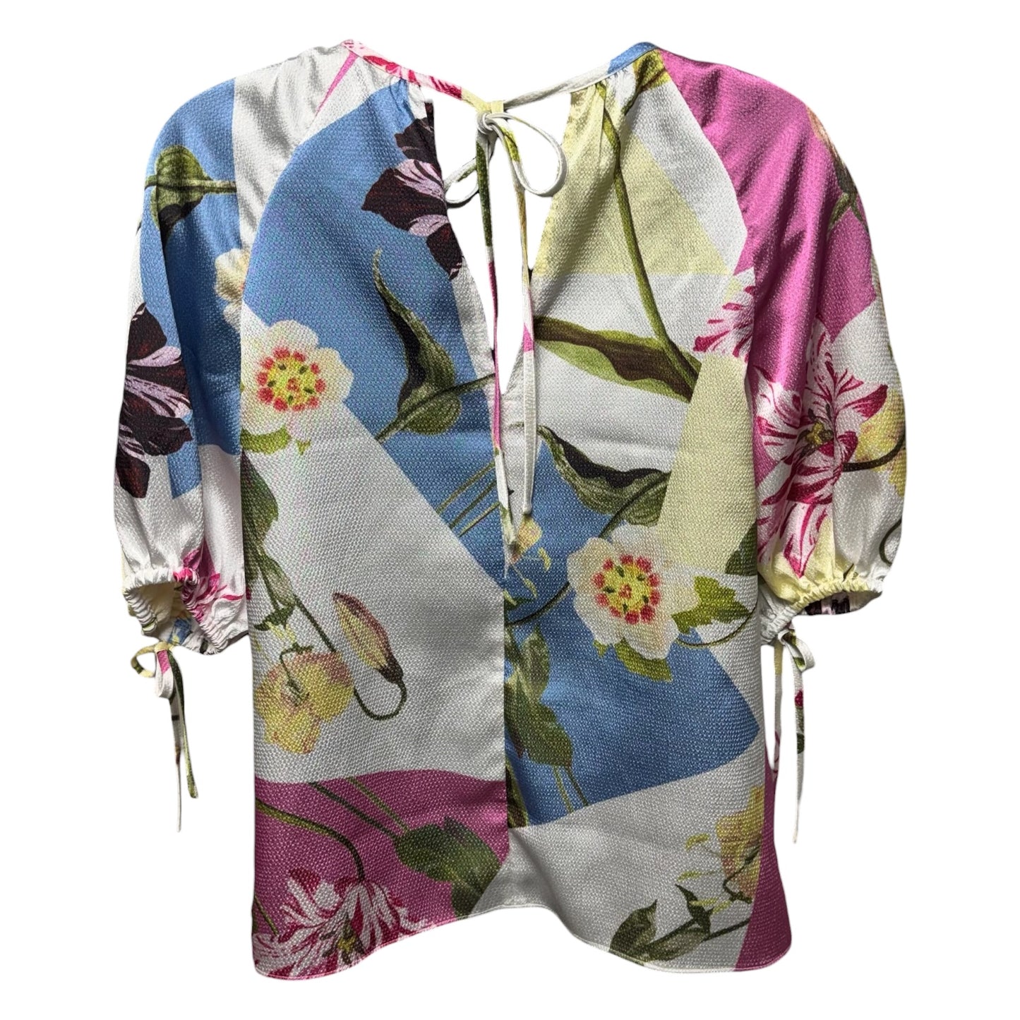 Miikela Puff Sleeve Blouse By Ted Baker In Floral Print, Size: XS (0)