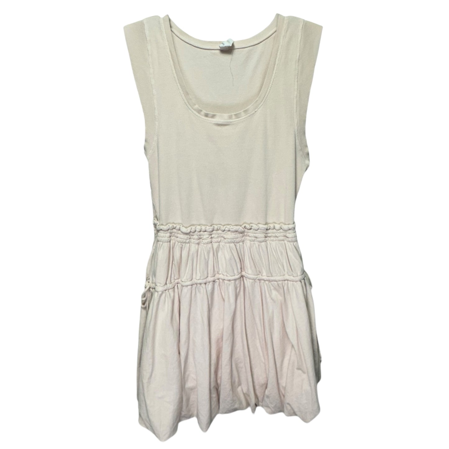 Mini Bubble Dress By Daily Practice By Anthropologie In Peach, Size: L