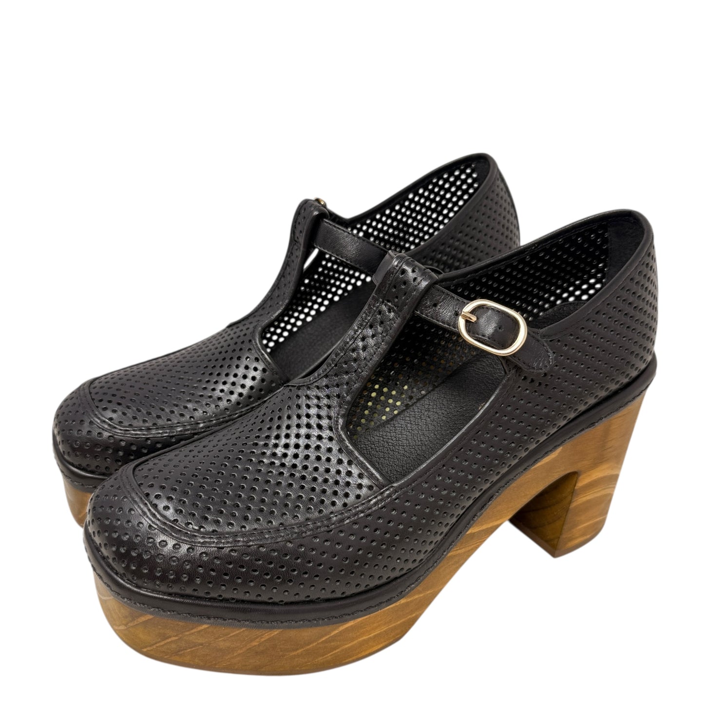 Enzo Platform Clogs By Matisse In Black, Size: 10
