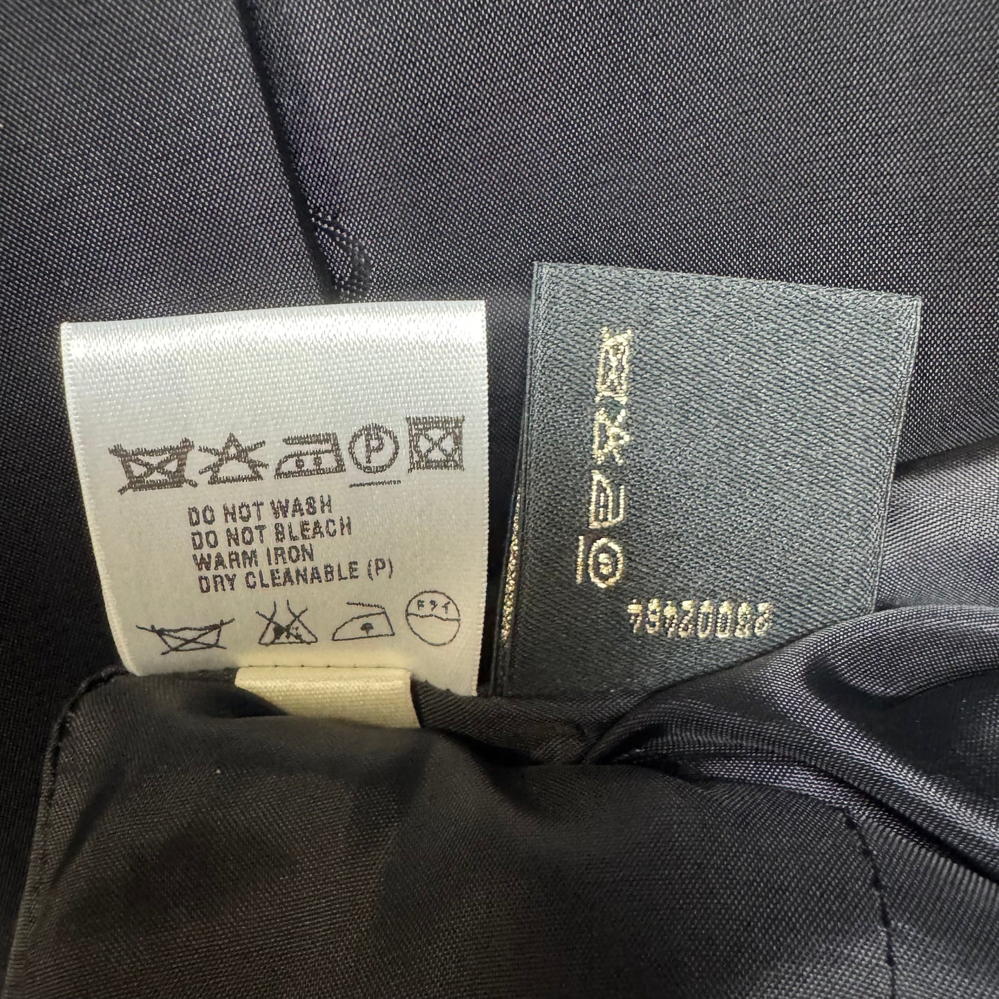 Floral Embroidered Blazer Designer By Escada In Black, Size: M (40 EU)