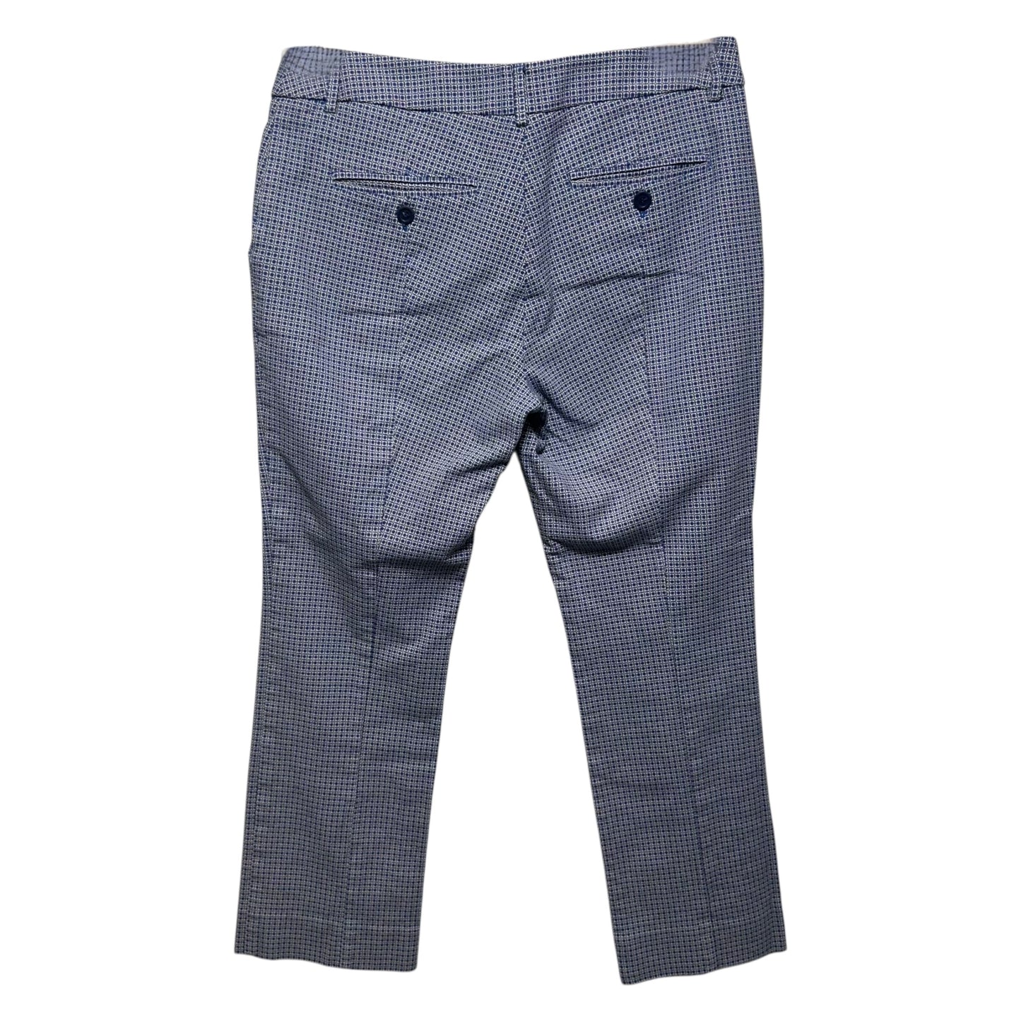 Pants Designer By Max Mara Weekend In Blue & White, Size: 6