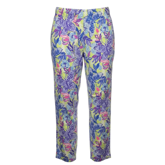 Emora Jogger Pants Designer By Lilly Pulitzer In Multi Dew Drop Stay Fly, Size: L
